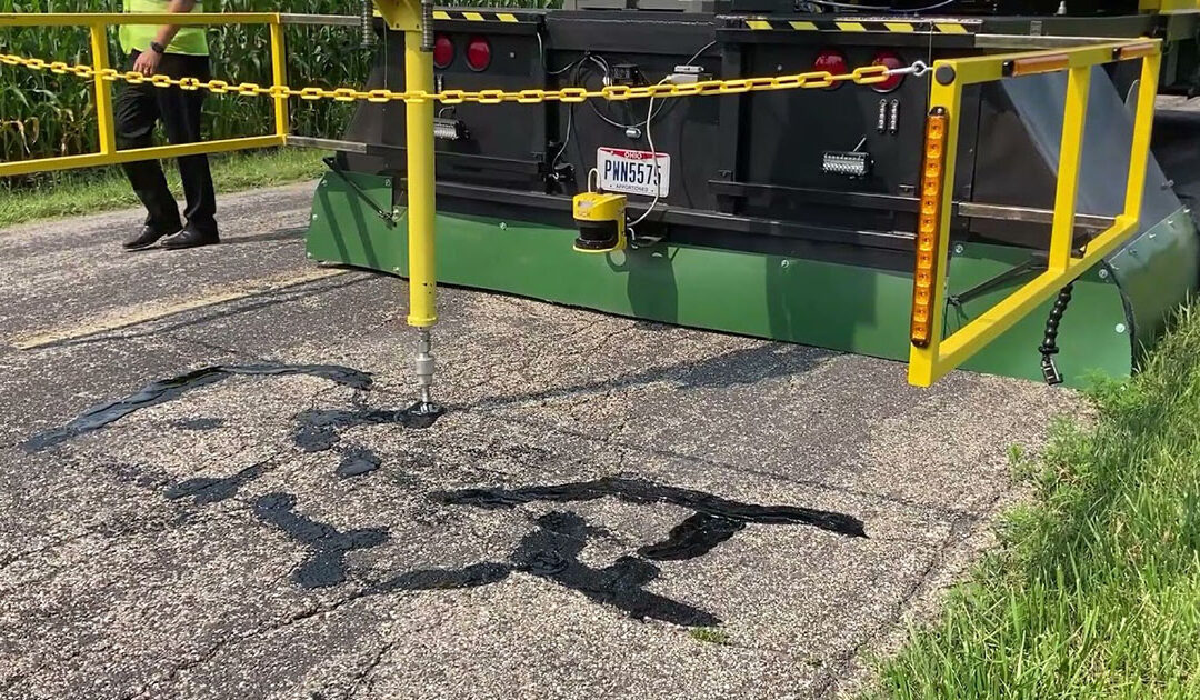 robotic crack sealer