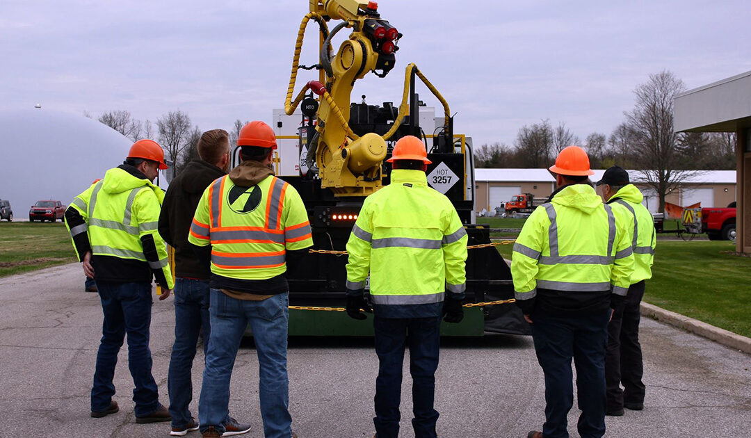 road workers with RMV